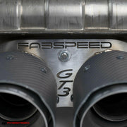 Fabspeed Porsche 981 Cayman GT4 / Spyder Valvetronic GT3 Muffler Conversion Kit (Image: 6)