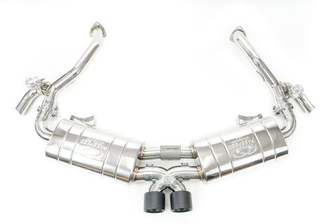Fabspeed Porsche 987 Boxster / Cayman TrackTec Valved Bypass Exhaust System (2005-2008) (Image: 1)