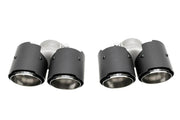 Fabspeed Quad Exhaust Tips for Porsche 991 Carrera, Non-S/Non-PSE, product view 2