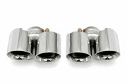 Fabspeed Quad Exhaust Tips for Porsche 991 Carrera, Non-S/Non-PSE