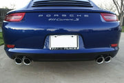 Fabspeed Quad Exhaust Tips for Porsche 991 Carrera S/PSE, product view 10