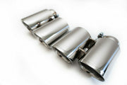 Fabspeed Quad Exhaust Tips for Porsche 991 Carrera S/PSE, product view 2
