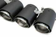 Fabspeed Quad Exhaust Tips for Porsche 991 Carrera S/PSE, product view 6