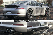 Fabspeed Quad Exhaust Tips for Porsche 991 Carrera S/PSE, product view 11