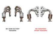 Fabspeed Sport Headers for Porsche 991 Carrera, product view 2
