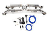 Fabspeed Porsche 991 Carrera Valvetronic Center Muffler Bypass X-Pipe (Valved Exhaust Only) (2012-2016) (Image: 2)