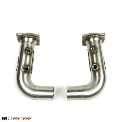 Fabspeed Porsche 991 Turbo / Turbo S  Competition Link Pipes (2013-2016) (Image: 1)