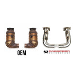 Fabspeed Porsche 991 Turbo / Turbo S  Competition Link Pipes (2013-2016) (Image: 2)