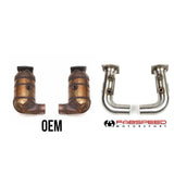 Fabspeed Porsche 991 Turbo / Turbo S  Competition Link Pipes (2013-2016) (Image: 2)