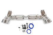Fabspeed Porsche 991 Turbo / Turbo S Valvetronic Supersport  X-Pipe Exhaust System (2013-2016) (Image: 1)