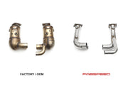 Fabspeed Porsche 991.2 Carrera link comp. Pipes (for PSE) (2017-2019) (Image: 2)