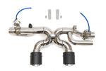 Fabspeed Porsche 991.2 Carrera Valvetronic Center Muffler Bypass X-Pipe (PSE Only) (Image: 1)