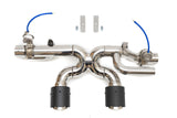 Fabspeed Porsche 991.2 Carrera Valvetronic Center Muffler Bypass X-Pipe (PSE Only) (Image: 1)