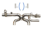 Fabspeed Porsche 991.2 Carrera Valvetronic Center Muffler Bypass X-Pipe (PSE Only) (Image: 4)