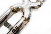 Fabspeed Porsche 991.2 GT2 RS Center Muffler Bypass X-Pipe (2018+) (Image: 5)