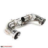 Fabspeed Porsche 991.2 GT3 / GT3 RS Side Muffler Bypass Pipes (2017-2019) (Image: 4)