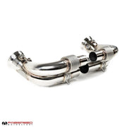 Fabspeed Porsche 991.2 GT3 / GT3 RS Side Muffler Bypass Pipes (2017-2019) (Image: 1)