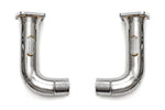 Fabspeed Porsche 991.2 Turbo / Turbo S Competition Link Pipes (2017+) (Image: 1)