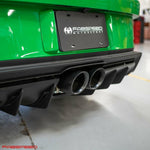 Fabspeed Porsche 992 GT3 / GT3 RS Deluxe Dual Style Tips (2022+) (Image: 8)