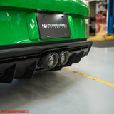 Fabspeed Porsche 992 GT3 / GT3 RS Deluxe Dual Style Tips (2022+) (Image: 11)