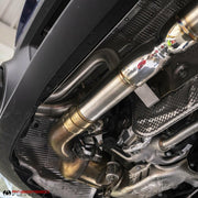Fabspeed Valved Maxflo Cat-Back for Porsche 992 Turbo — product image 11 of 12