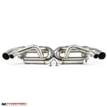 Fabspeed Porsche 992 Twin Turbo / Twin Turbo S Cat-Back Valvetronic Maxflo Exhaust System (2021+) (Image: 1)