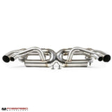 Fabspeed Porsche 992 Twin Turbo / Twin Turbo S Cat-Back Valvetronic Maxflo Exhaust System (2021+) (Image: 1)