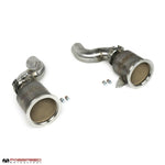 Fabspeed Porsche 992 Twin Turbo / Twin Turbo S Sport Catalytic Converters with GT2RS Style Outlets (2021+) (Image: 6)