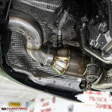 Fabspeed Porsche 992 Twin Turbo / Twin Turbo S Sport Catalytic Converters with GT2RS Style Outlets (2021+) (Image: 10)