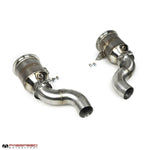 Fabspeed Porsche 992 Carrera Sport Catalytic Converters with GT2RS Style Outlets (2021+) (Image: 3)