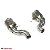 Fabspeed Porsche 992 Twin Turbo / Twin Turbo S Sport Catalytic Converters with GT2RS Style Outlets (2021+) (Image: 4)