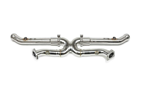 Fabspeed Porsche 993 Carrera link comp. X-Pipe (1994-1998) (Image: 1)