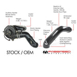 Fabspeed Porsche 993 Carrera RS Carbon Fiber Heater Duct Tube (1994-1998) (Image: 2)
