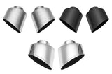 Fabspeed Porsche 993 Carrera Single Wall Oval Bolt-On Tips 993 (1994-1998) (Image: 1)