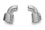 Fabspeed Porsche 993 Twin Turbo Muffler Bypass Pipes with tips (1995-1998) (Image: 1)