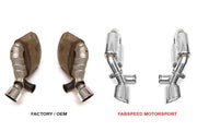 Fabspeed Supercup Cat-Back Exhaust for Porsche 993 Turbo / Turbo S, product view 2