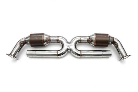 Fabspeed Porsche 996 Carrera Sport Catalytic Converter X-Pipe (1999-2004) (Image: 1)