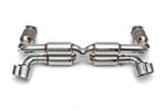 Fabspeed Porsche 996 GT2 70mm Supersport X- Pipe Exhaust System (2001-2005) (Image: 1)