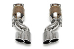 Image of Fabspeed Porsche 996 GT2 Muffler Bypass Exhaust System (2001-2005)