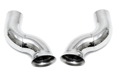 Image of Fabspeed Porsche 996 Turbo Muffler Bypass Pipes (2000-2005)