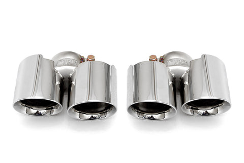 Fabspeed Porsche 997 Carrera Deluxe Quad-Style Tips (2005-2008) (Image: 1)
