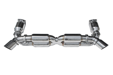 Fabspeed Porsche 997 GT2 Supersport 70mm X- Pipe Exhaust System (2008-2009) (Image: 1)