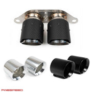Fabspeed Deluxe Dual Tips for Porsche 997.1 GT3 / GT3 RS