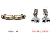 Fabspeed Muffler Bypass System for Porsche 997 Turbo, product view 3