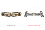 Fabspeed Porsche 997 Turbo Supersport 70mm X-Pipe Exhaust System (2006-2009) (Image: 2)