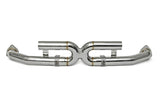 Fabspeed Porsche 997.2 Carrera Center Muffler Bypass X-Pipe (2009-2012) (Image: 1)