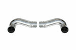 Fabspeed Porsche 997.2 Carrera Side Muffler Bypass Pipes (2009-2012) (Image: 1)