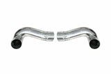 Fabspeed Porsche 997.2 Carrera Side Muffler Bypass Pipes (2009-2012) (Image: 1)