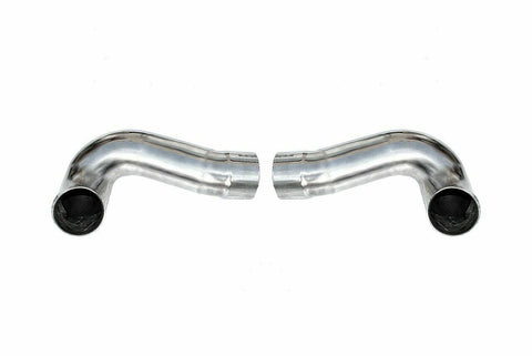 Fabspeed Porsche 997.2 Carrera Side Muffler Bypass Pipes (2009-2012) (Image: 1)
