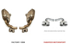 Fabspeed Porsche 997.2 Carrera Side Muffler Bypass Pipes (2009-2012) (Image: 2)